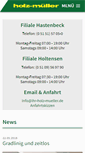 Mobile Screenshot of ihr-holz-mueller.de